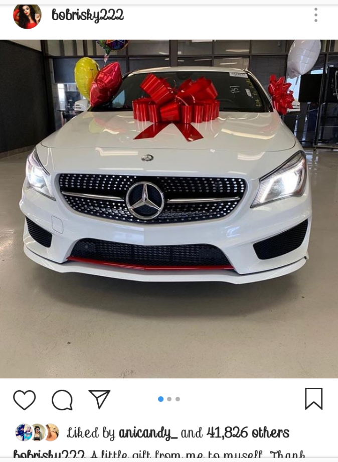 Bobrisky Gift Self With Multi Million Naira Benz
