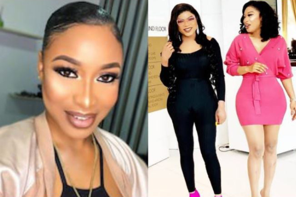 Your Son Will Grow Up To Be Like Bobrisky IJN: Fan Prays For Tonto