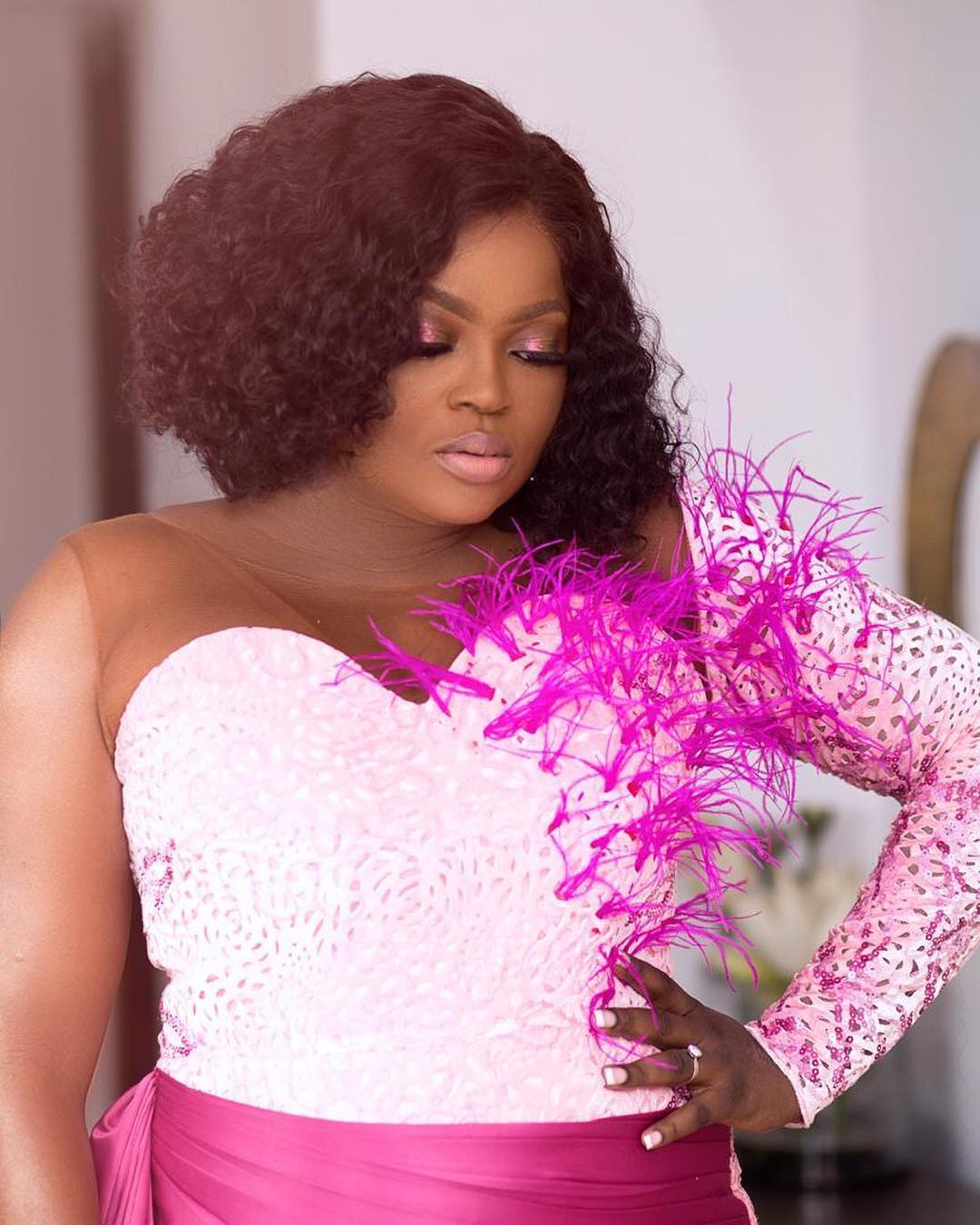 Funke Akindele Hits The Dance Floor With Her Twin