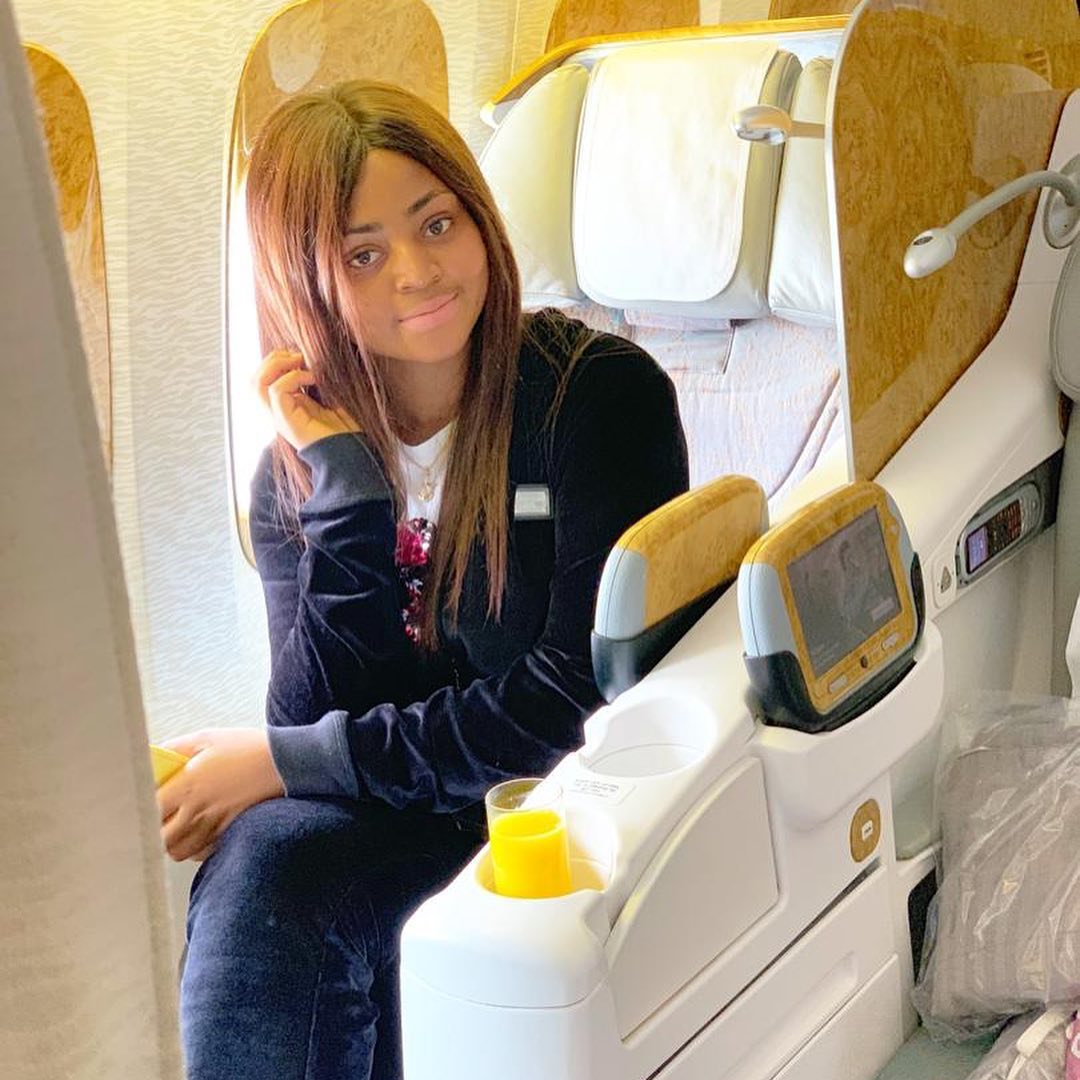 Regina Daniel Flaunt New Ferrari