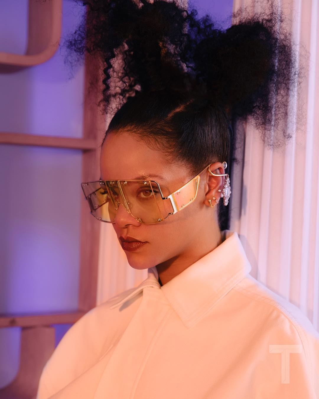 Rihanna Visits CMS Lagos To Launch Her Fenty Collections