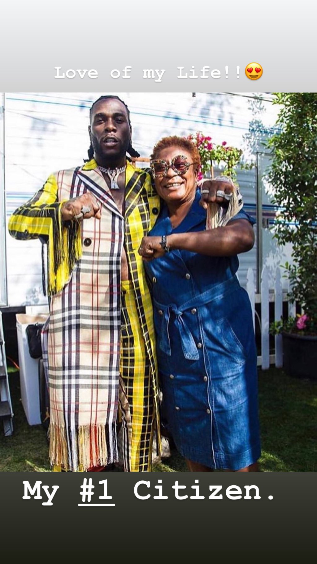 Burna Boys Flaunts His 3 Beautiful Mothers