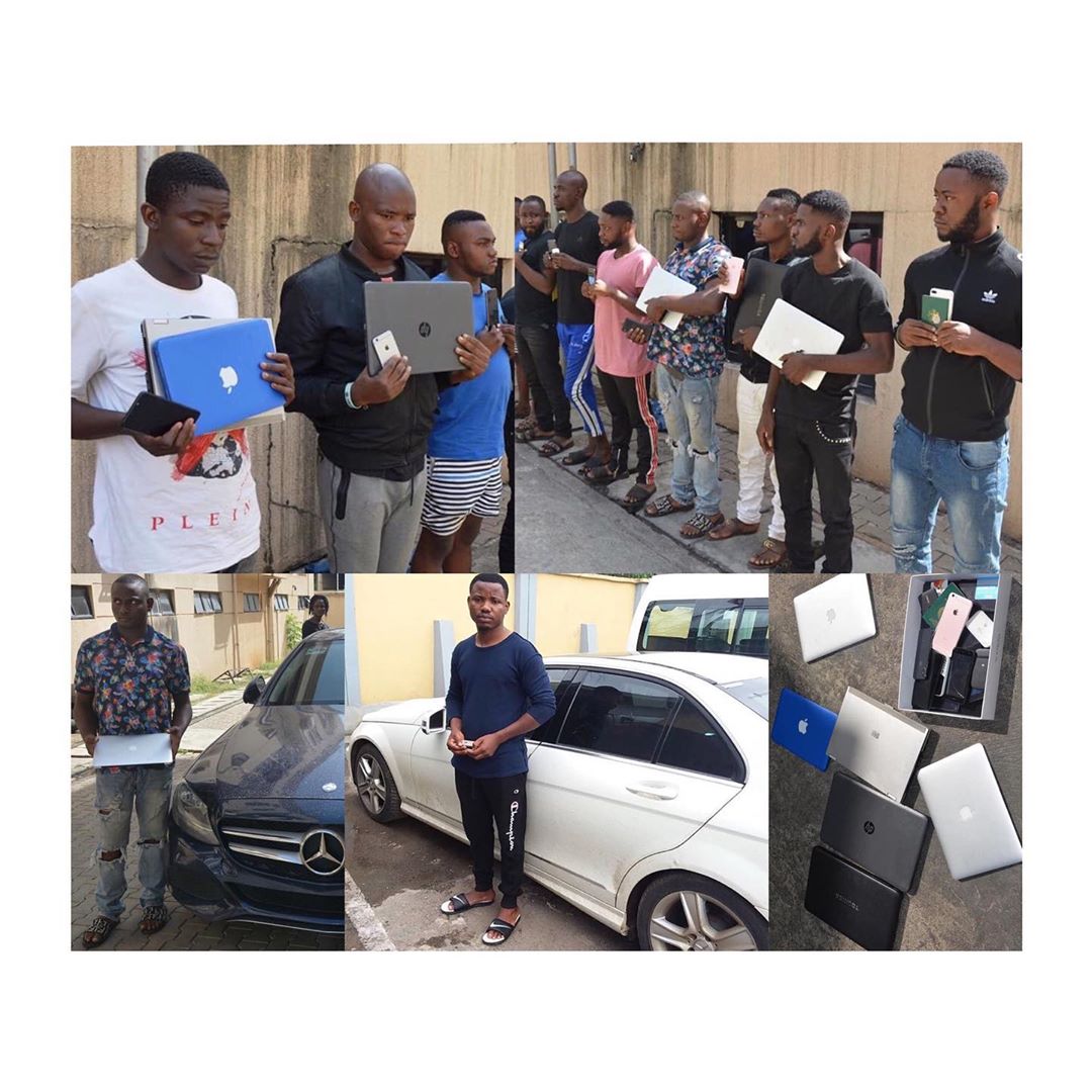 10 Internet Fraudsters Arrested In Abuja And 1 In Edo State