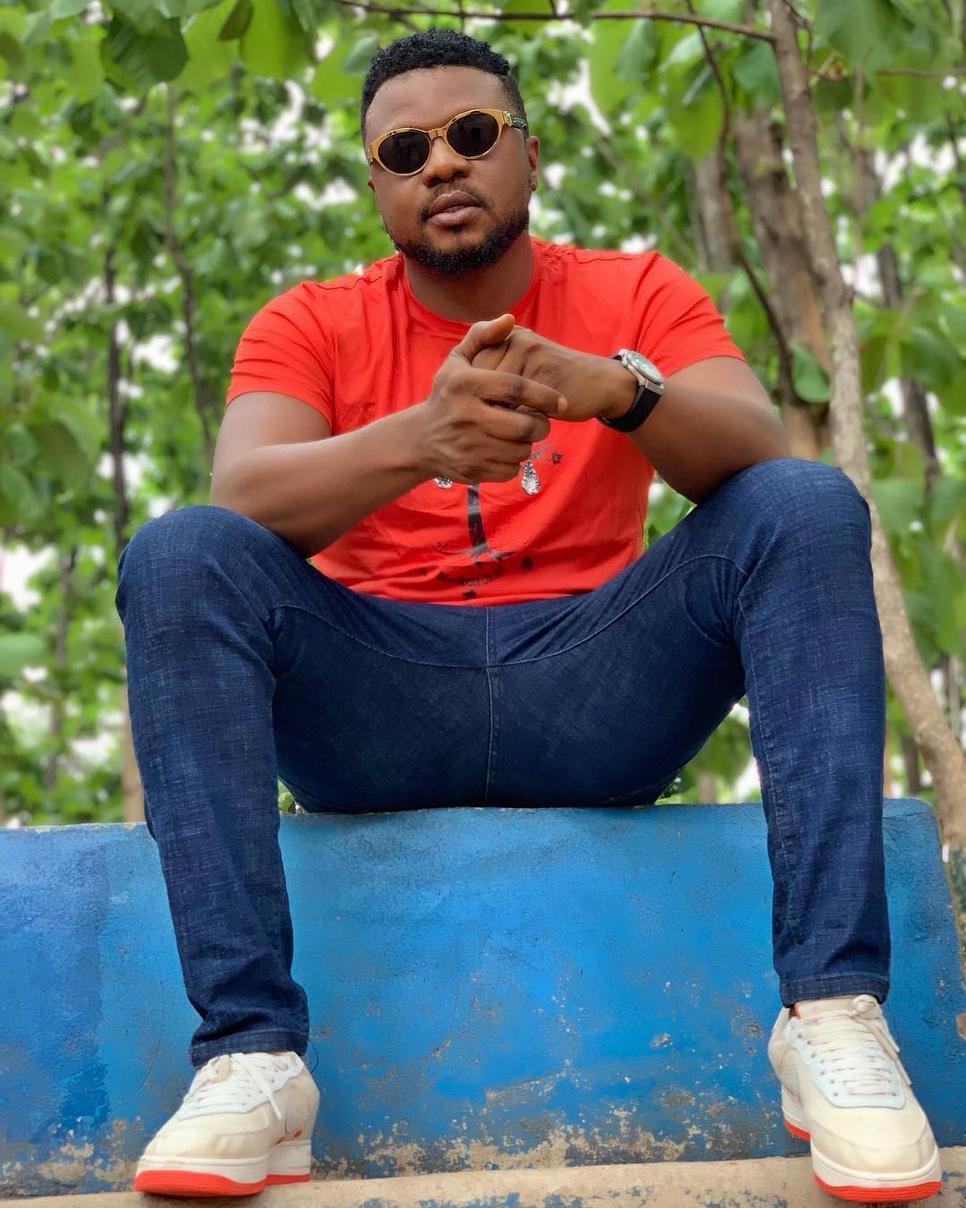 Rare Photo Of Nollywood Actor Ken Eric Breaks The Internet