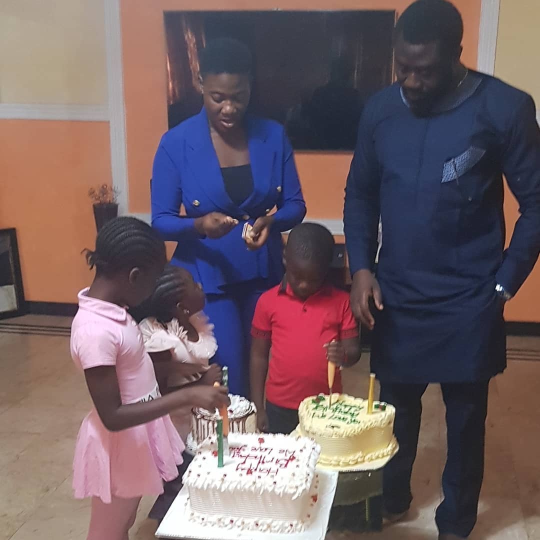 Mercy Johnson's Husband, Prince Okojie Is Plus One Today