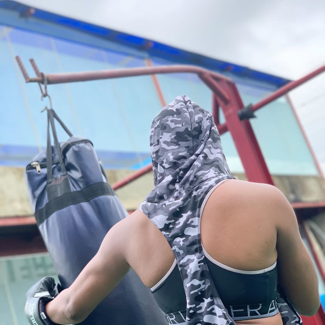 Men In Trouble As Nancy Isime Becomes A Boxer For Self Defense
