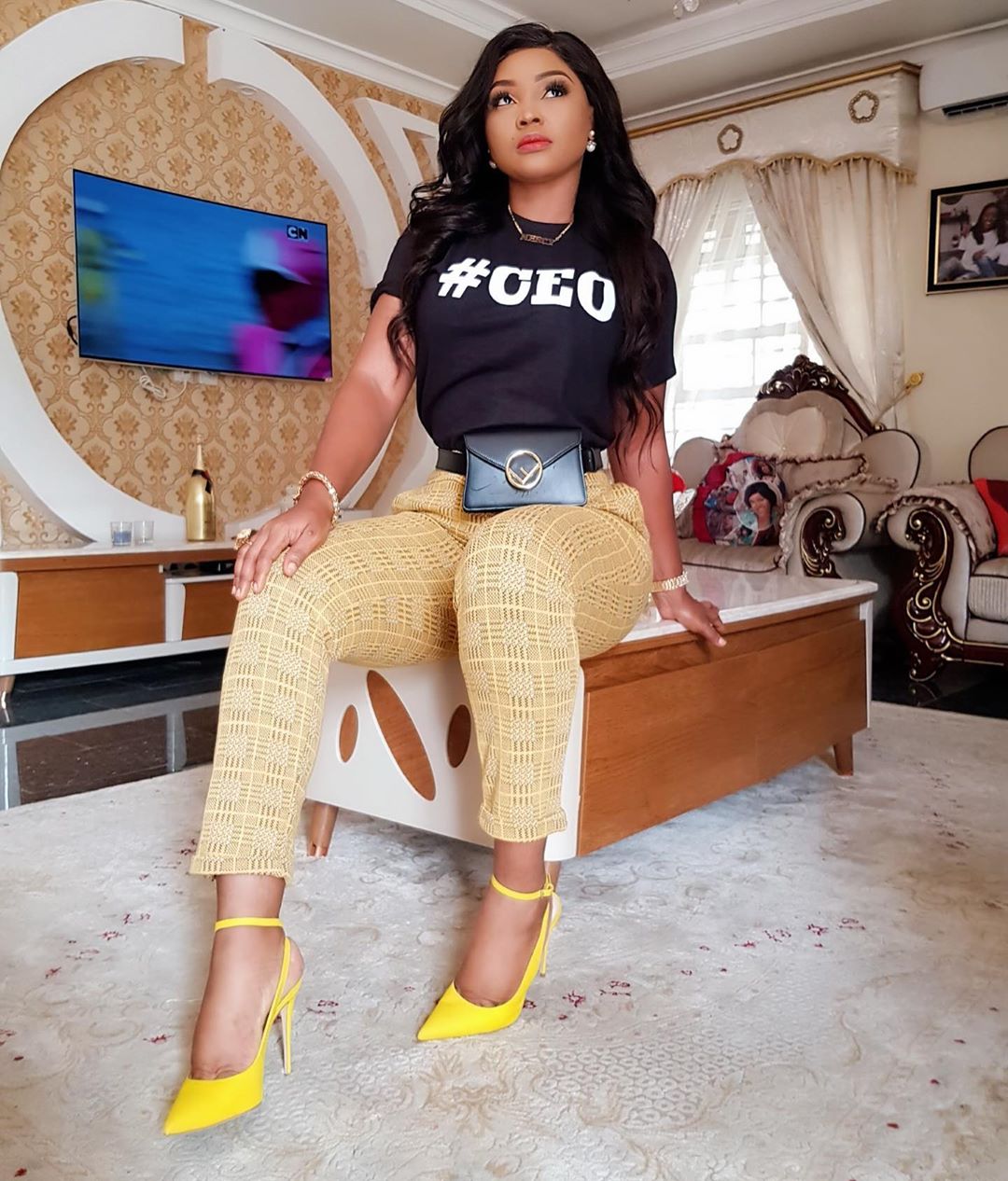 Mercy Aigbe Shows Off Her Beautiful Mother