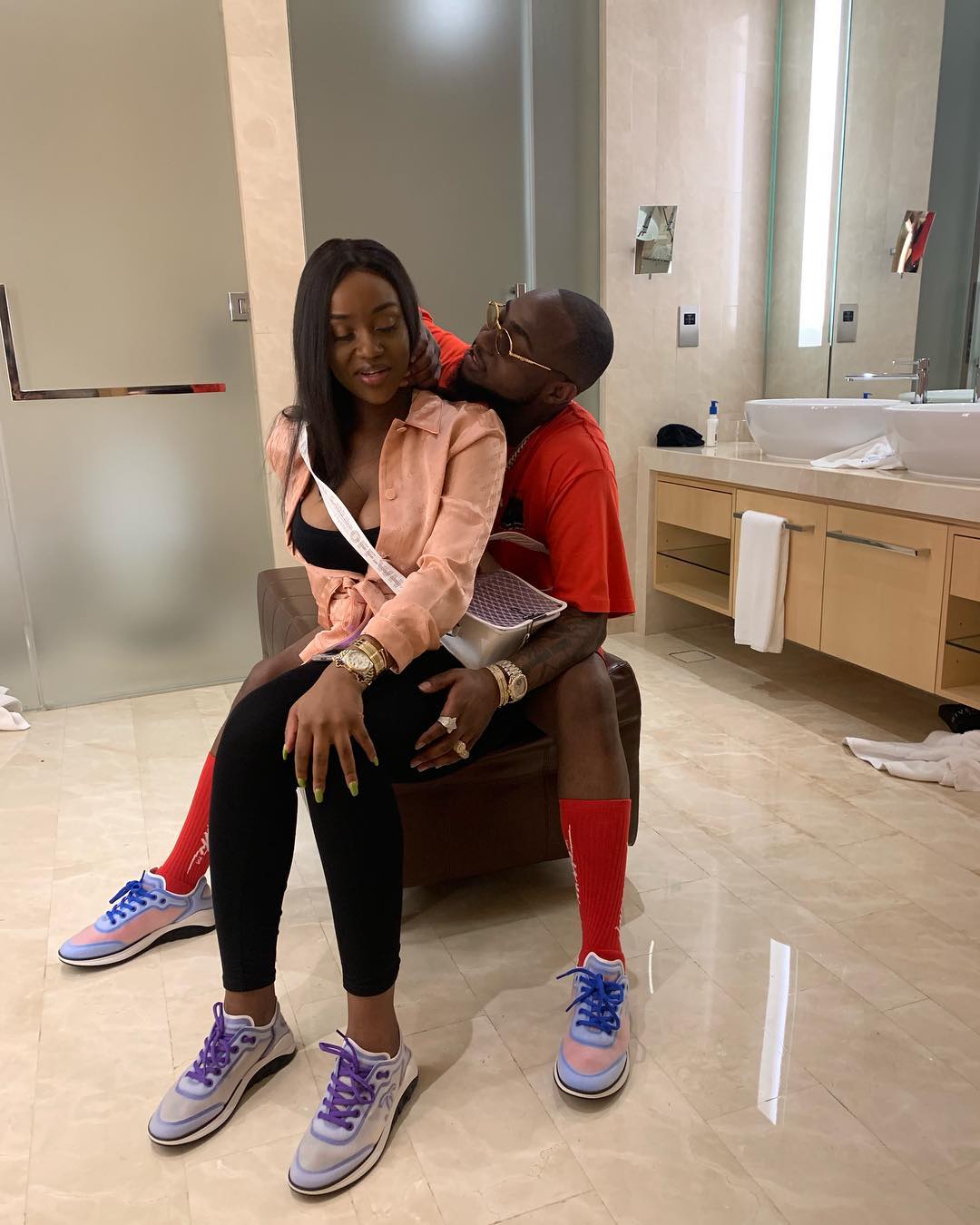 She Kill Am! Davido Confessed As He Features Chioma On His Soon To Drop Project