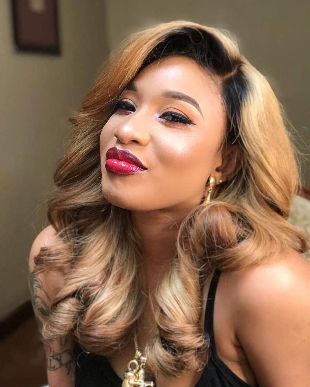 Mr Jollof Comes For Tonto Dike For Insulting Her Ex Husband