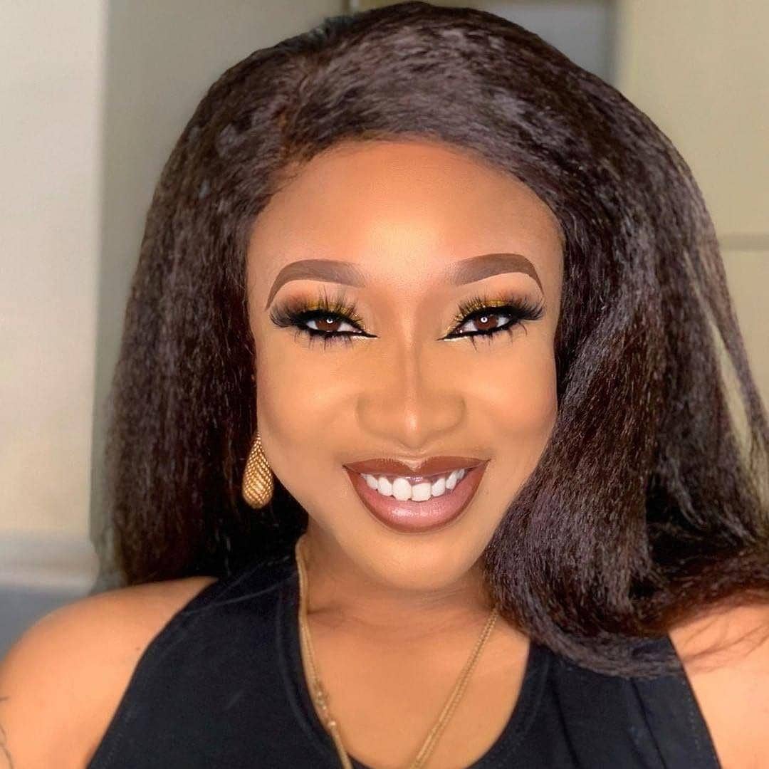 Leaked: Tonto Dikeh Goes Braless