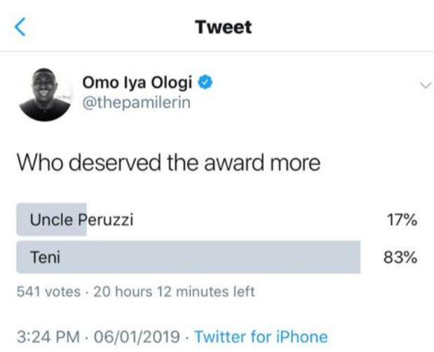 Peruzzi Beat Up Popular Social Media Influencer, The Pamilerin (Dr Pam Pam)