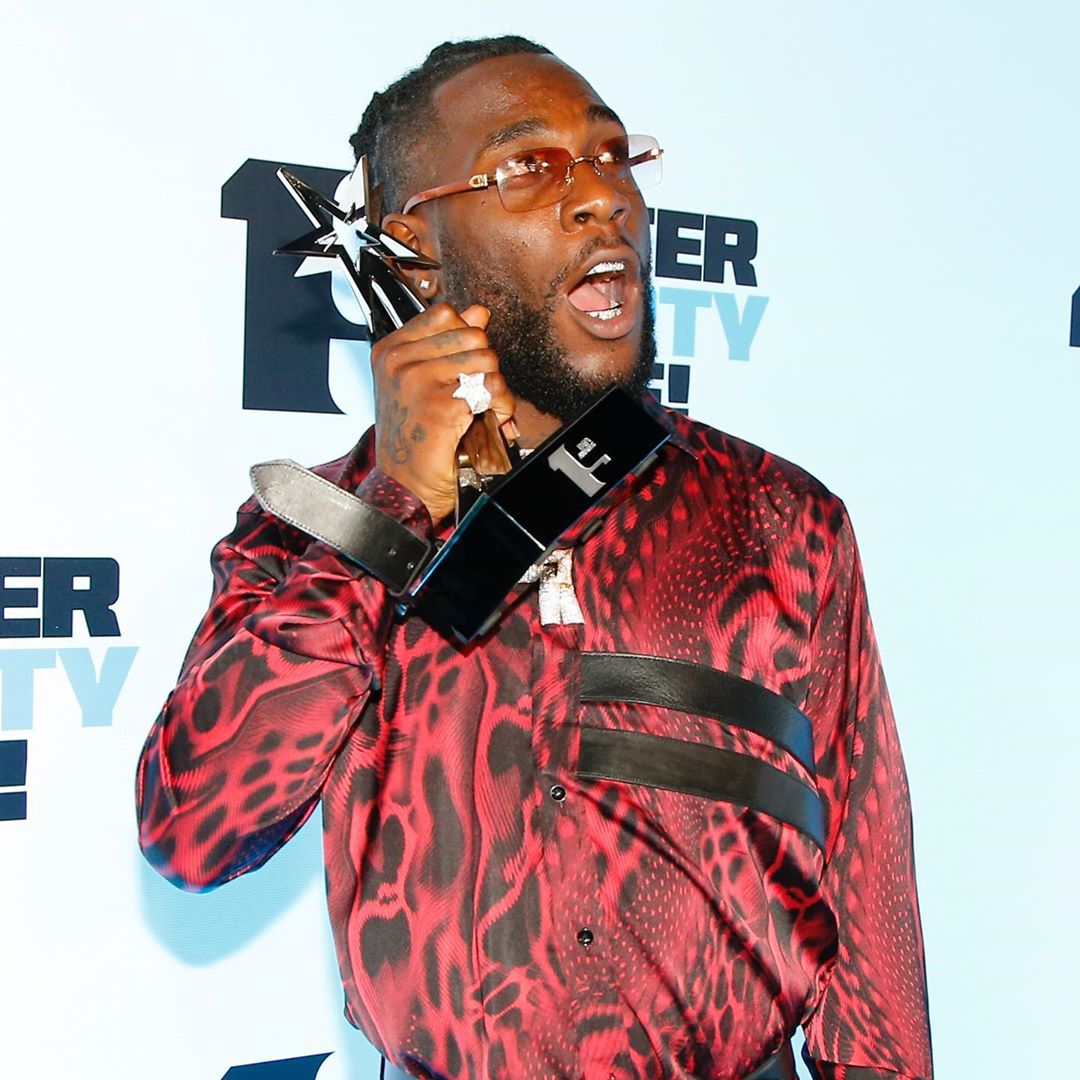 Burna Boy Wins 2019 Bet Best International Act Award