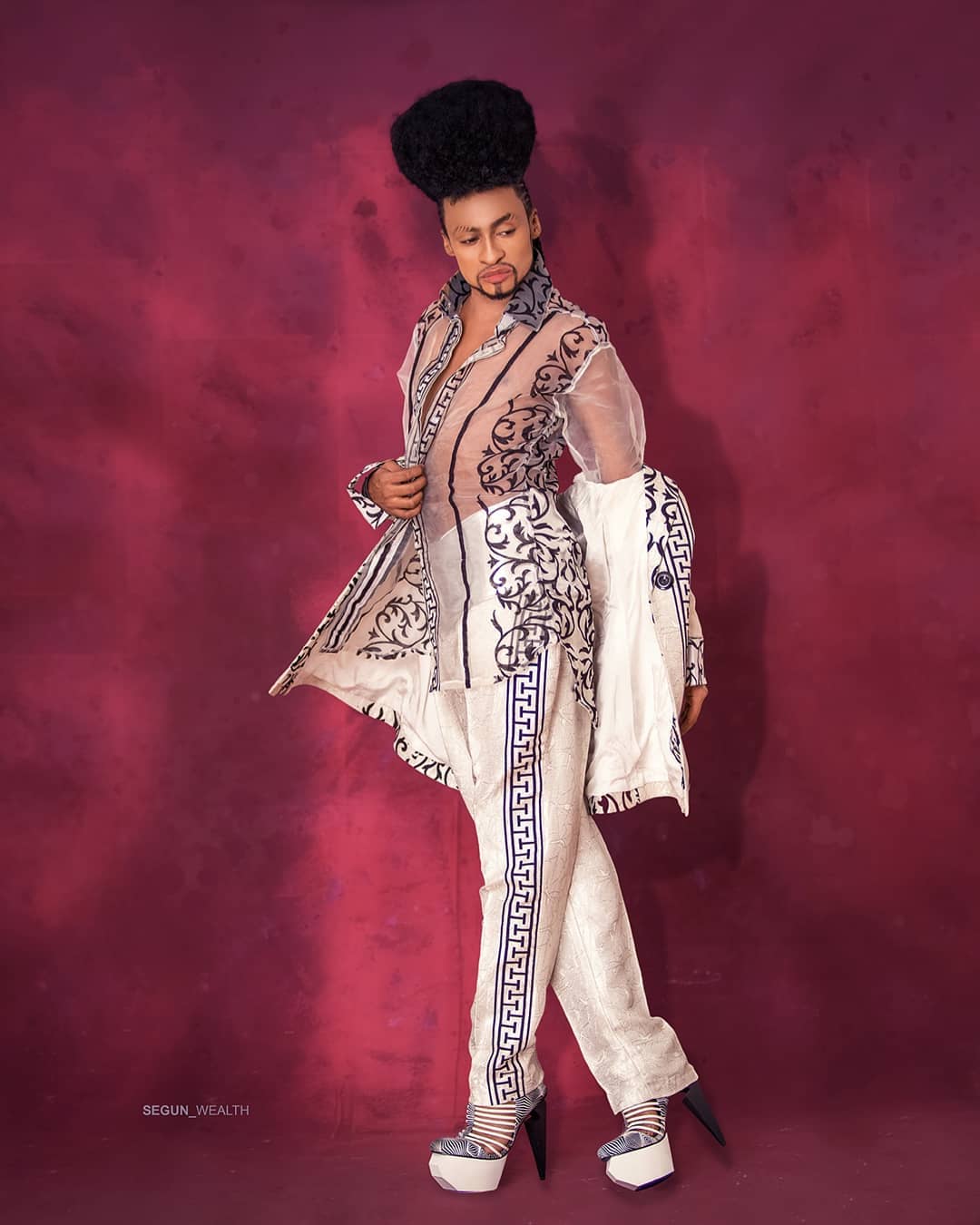 Nigerian Foremost Cross Dresser, Denrele Turns 38yrs Today