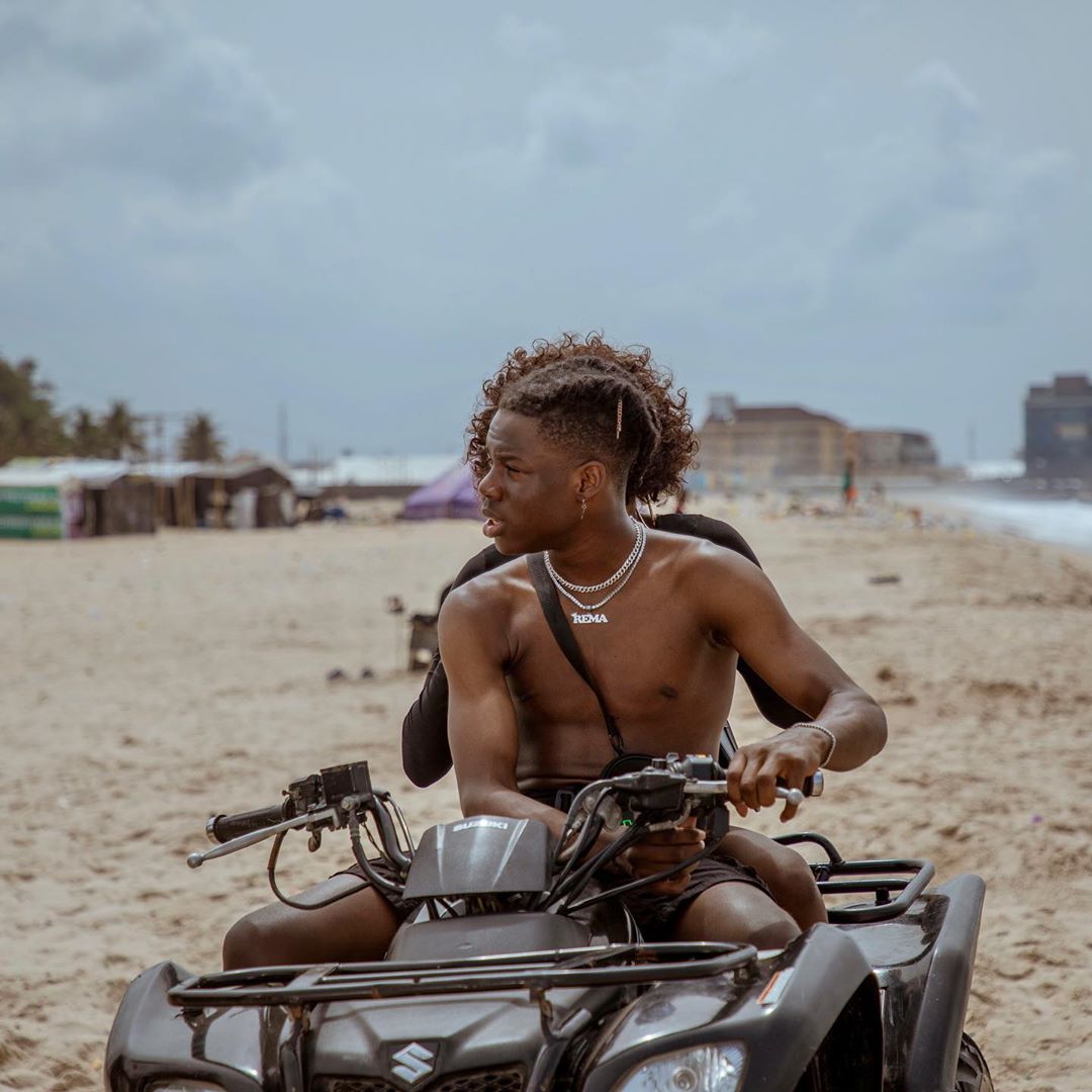 Mavin Record's New Kid Rema, Sets Apple Music Record