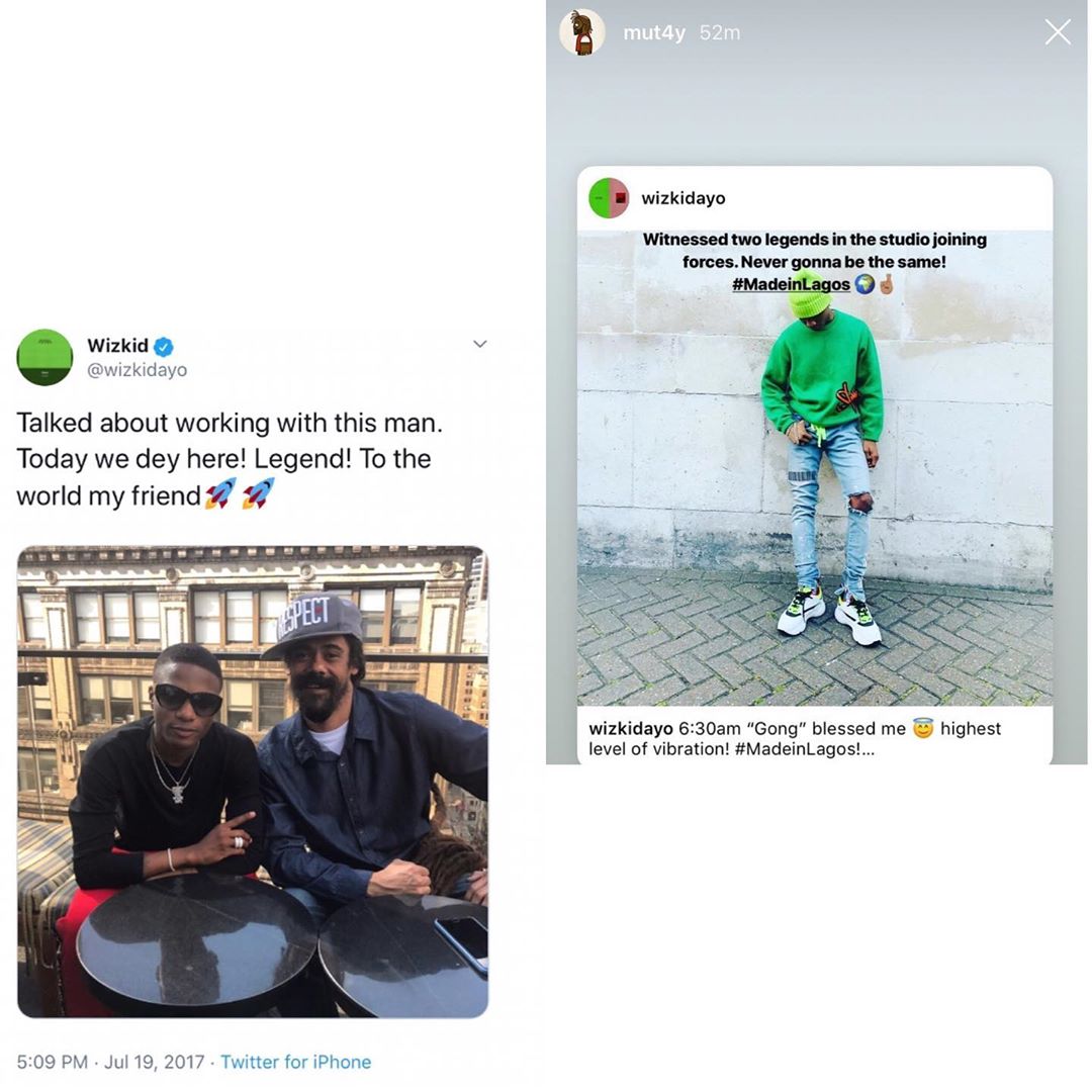 Legends Collab: Wizkid Collaborate With Damian Marley