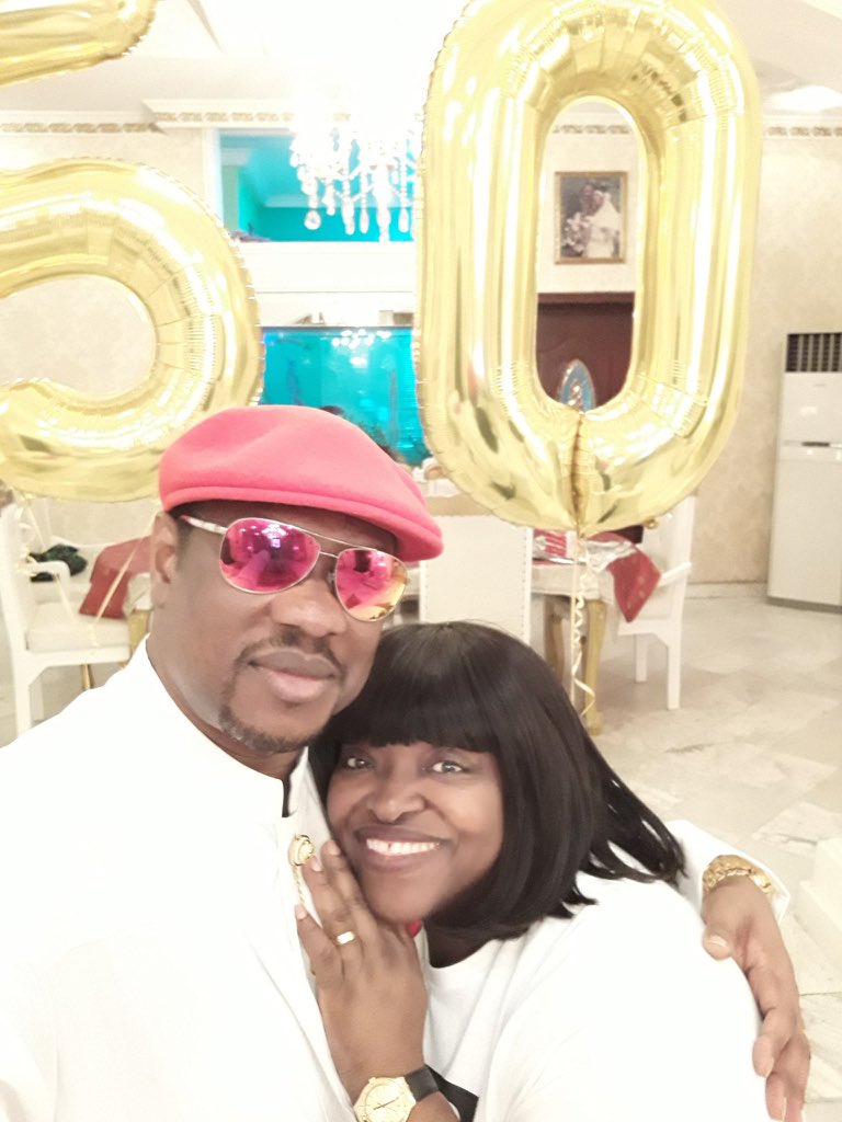 Tunde Obe Penned Down A Romantic Love Letter To His Wife, Wummi Who Just Turned 50