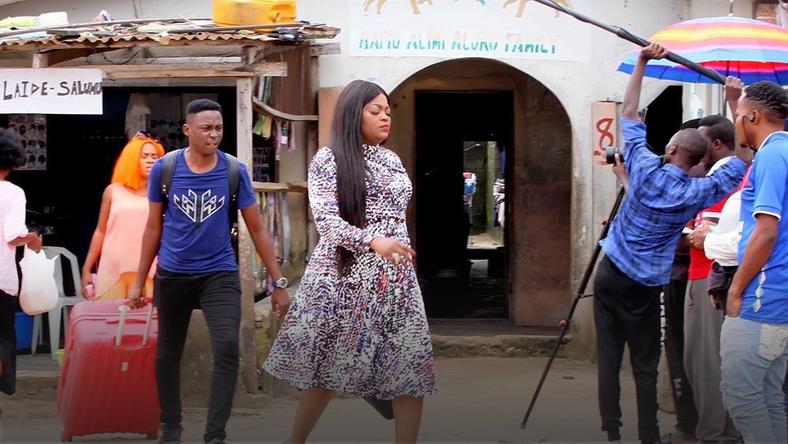 Funke Akindele Has Kicked Off  "Aiyetoro Town" And It’s A Must Watch {Videos)