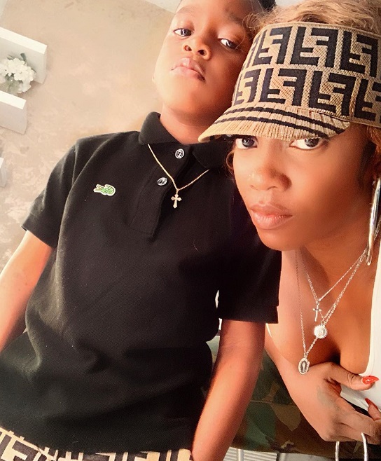 Tiwa Savage's Son, Jamil Is Plus One Today