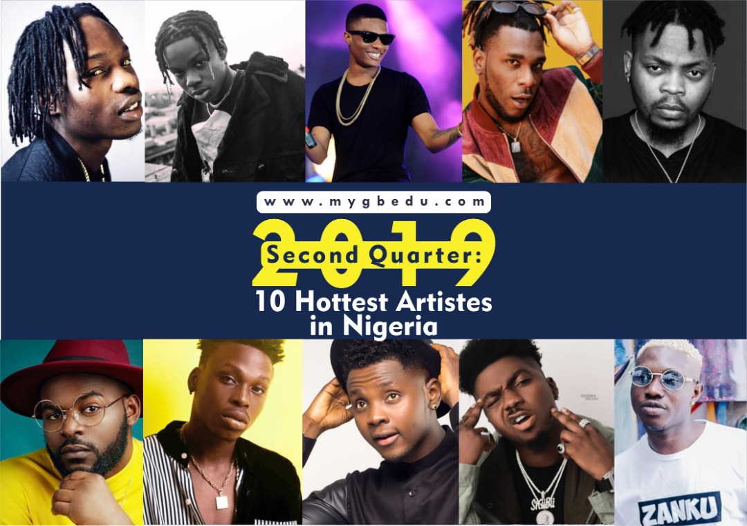 2019 Second Quarter: Meet The 10 Hottest Artistes in Nigeria Right Now!