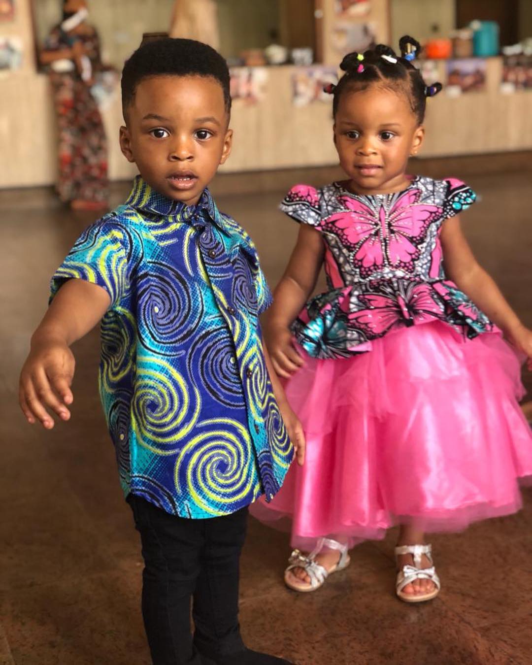 Paul Okoye Of P-Square's Twin Is 2yrs Old Today