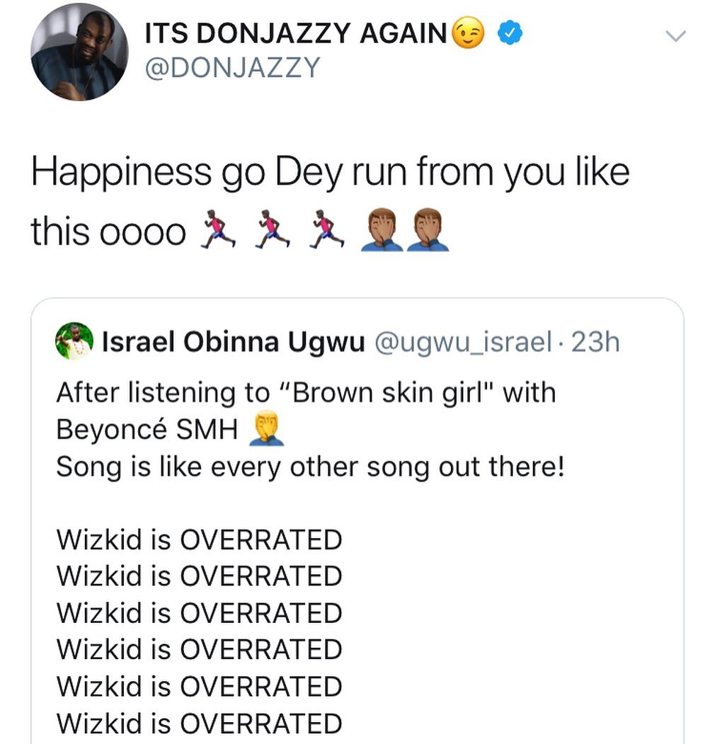 30 Celebrities Reaction To Beyonce's "Brown Skin Girl" Featuring Wizkid