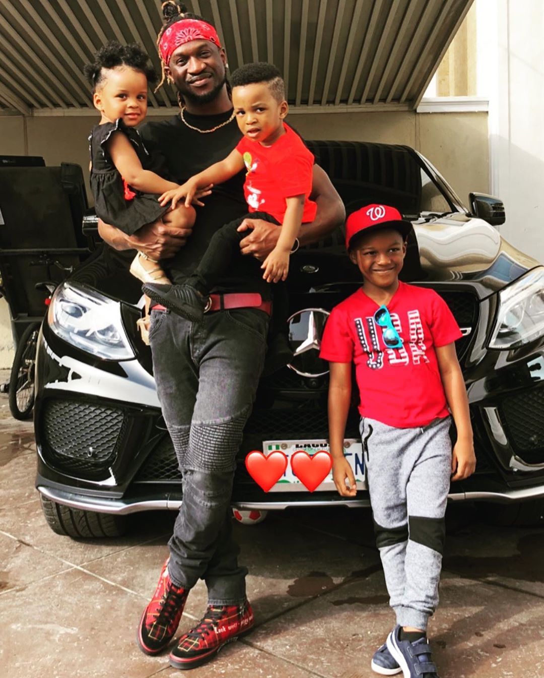 Paul Okoye Of P-Square's Twin Is 2yrs Old Today