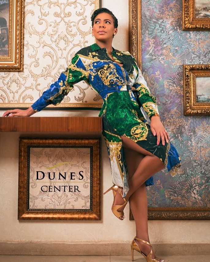 Former BBNaija Contestant, T-Boss Finally Shows Her Heavy Baby Bump