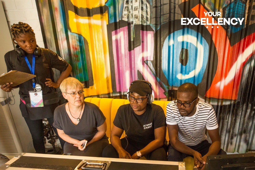 Funke Akindele First Move As A Movie Director On Mo Abudu's Movie "Your Excellency"