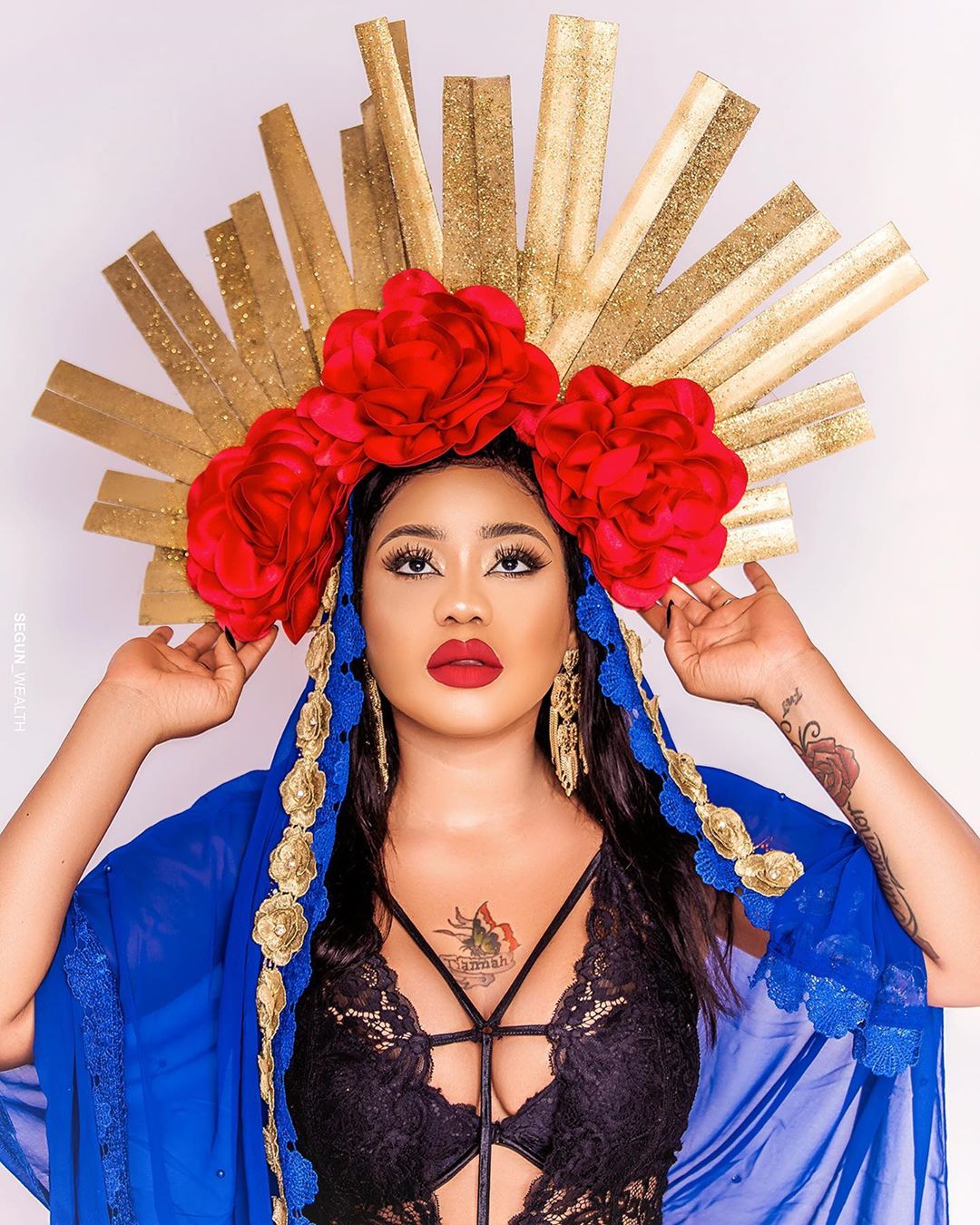 See What Toyin Lawani(Tianna Empire's Boss) Personal Closet Look Like