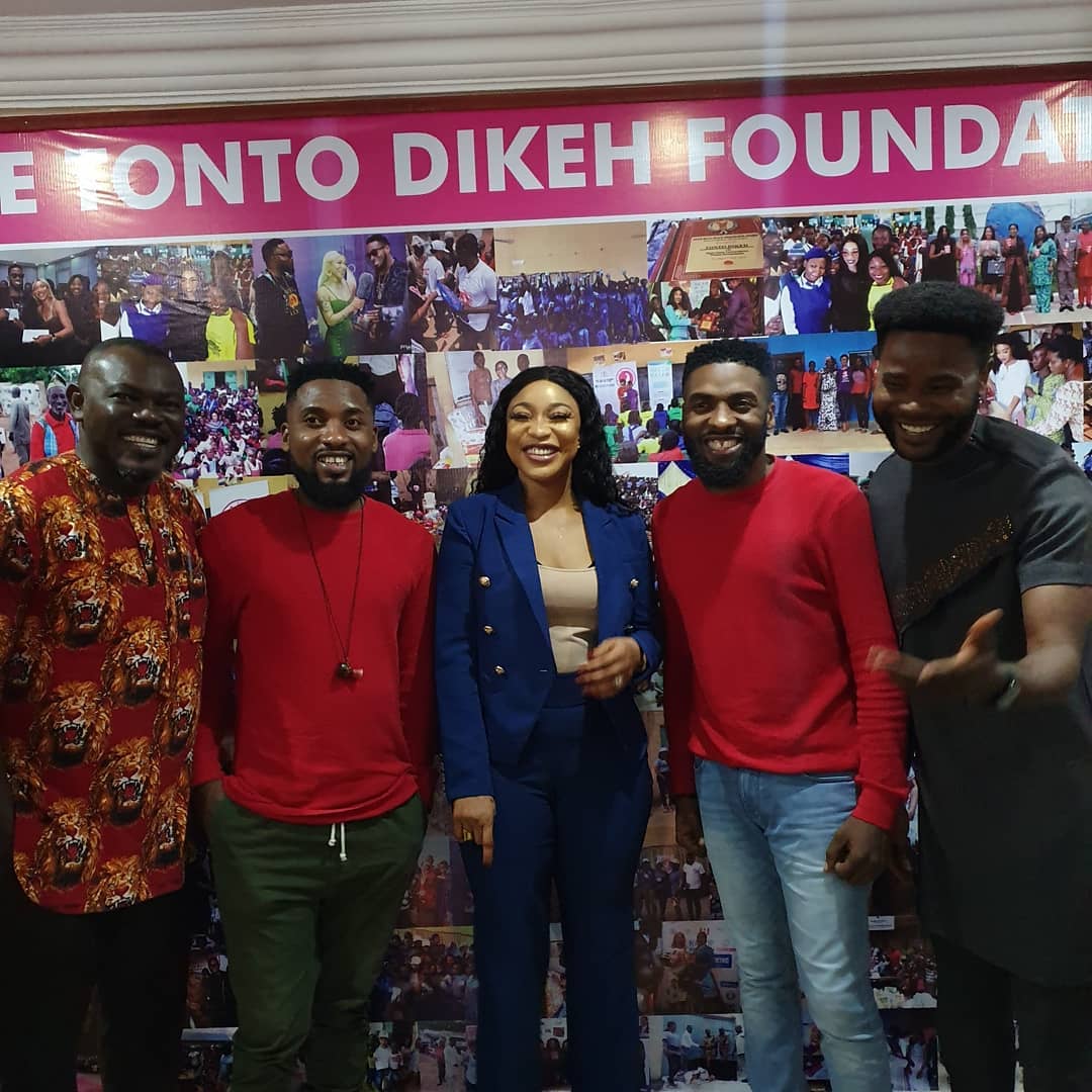 Tonto Dikeh Completes Her Multi Million Naira Office Building At Abuja