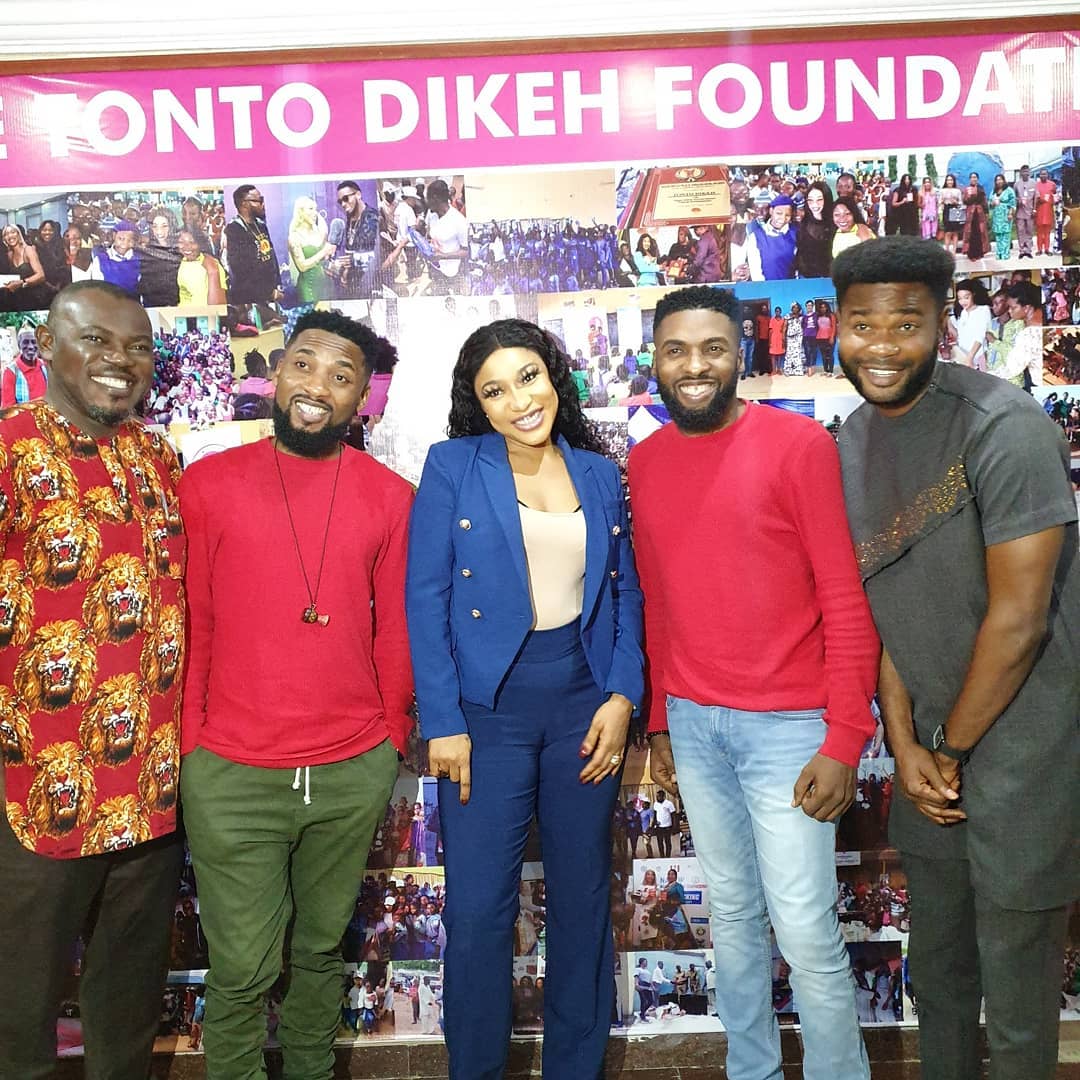 Tonto Dikeh Completes Her Multi Million Naira Office Building At Abuja