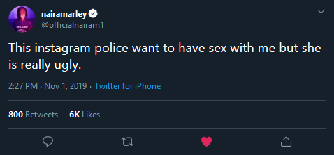 "This Instagram Police Want To Have Sex With Me But She Is Really Ugly" Naira Marley Blast CSP, Dolapo Badmus