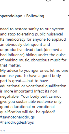 "This Instagram Police Want To Have Sex With Me But She Is Really Ugly" Naira Marley Blast CSP, Dolapo Badmus