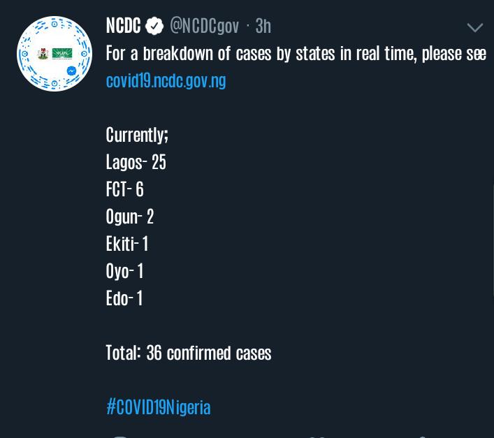 CORONA VIRUS UPDATE: Nigeria Record First Death Case (PHOTO)